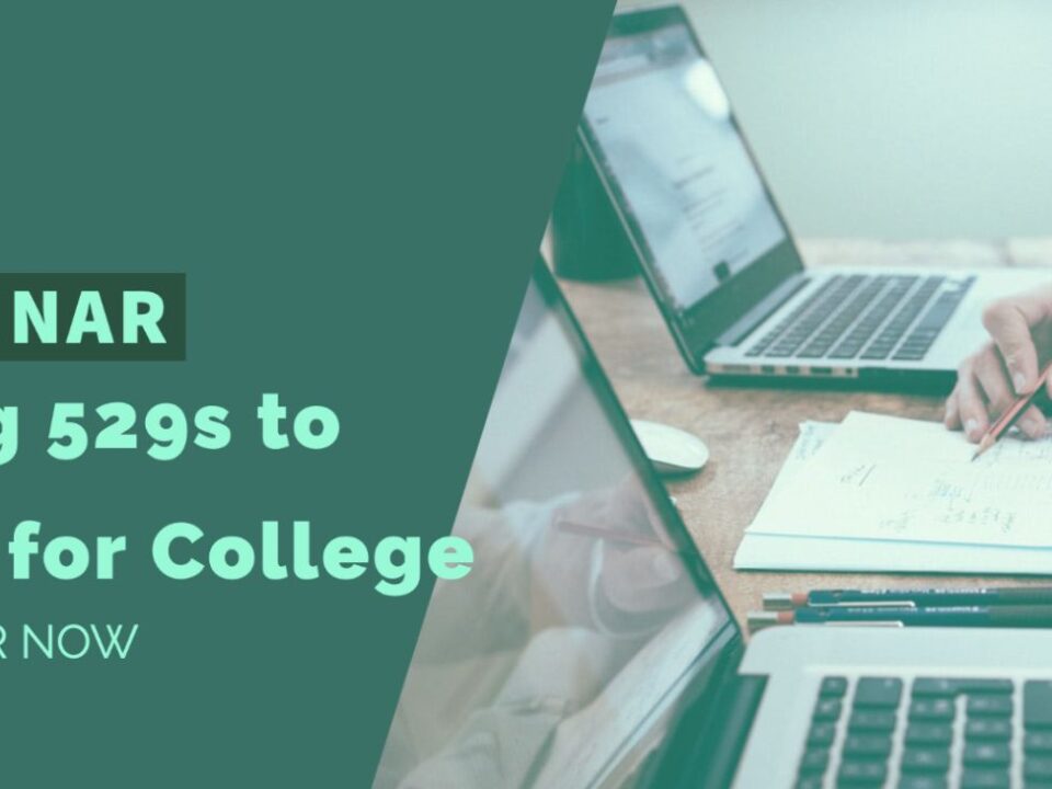 Webinar - Using 529s to Save for College