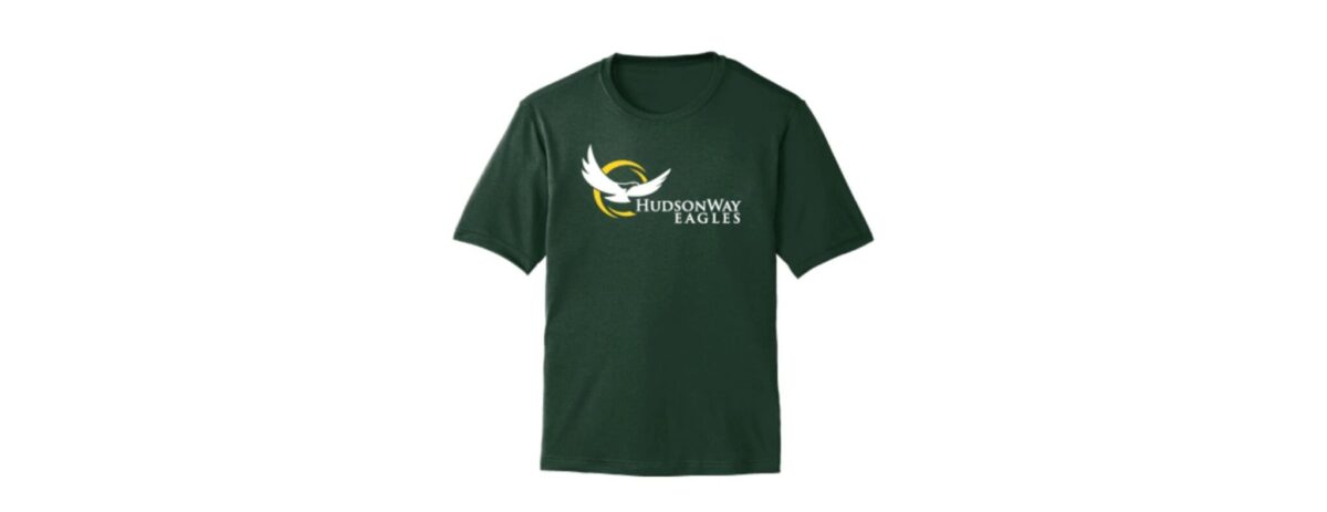 HWIS Swag T-shirt - HudsonWay Eagles Forest Green Performance Tee